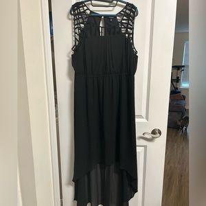 Torrid hi/lo black dress